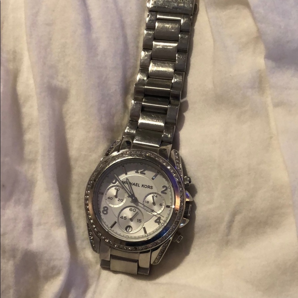 Michael Kors silver watch